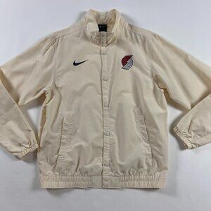 Nike Portland Trail Blazers City Edition Lightweight DNA Jacket Mens Medium Snap